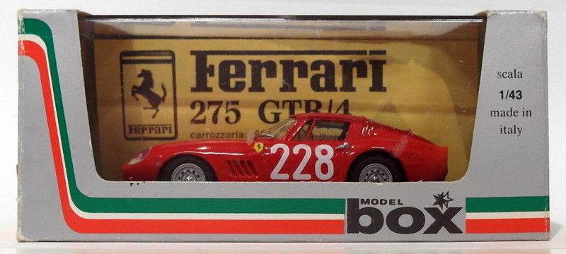 FERRARI 275 GTB/4 SPYDER FERRARI DAYS 1983 BEST SL02 1:43 FERRARI 275 GTB/4 SPYDER FERRARI DAYS 1983 BEST SL02 1:43