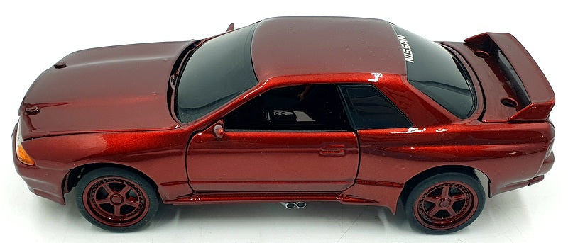 Kyosho 1/18 Scale Diecast DC26123U - Nissan Skyline GTR - Metallic Red