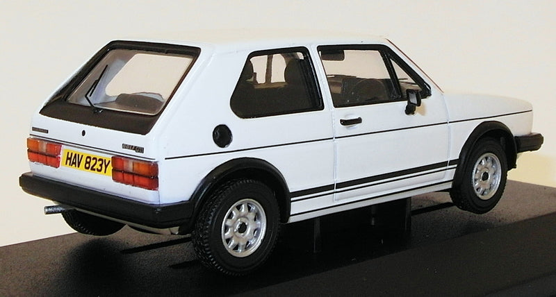 Vanguards 1/43 Scale Model Car VA12007 - Volkswagen Golf GTI Mk1 - White