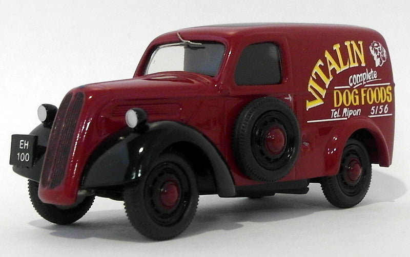 Somerville Models 1/43 Scale 107 - Fordson 5CWT Van - Vitalin Dog Foods - Maroon