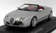 Minichamps 1/43 Scale 400 120330 - Alfa Romeo Spider - Silver