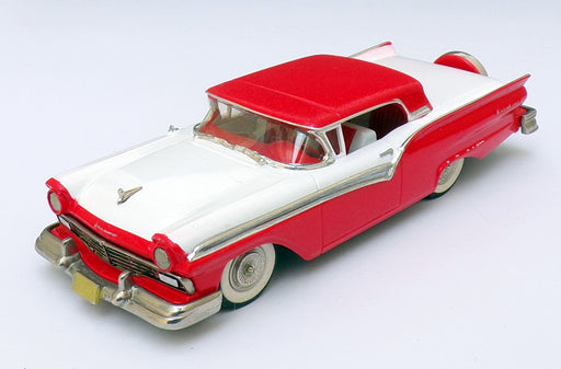 Brooklin Models 1/43 Scale BRK35 - 1957 Ford Fairlane - Cream/Red Conversion