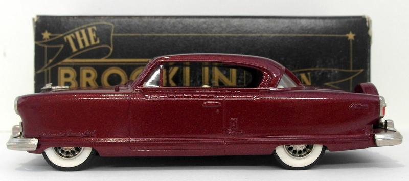 Brooklin 1/43 Scale BRK34 001  - 1954 Nash Ambassador Maroon