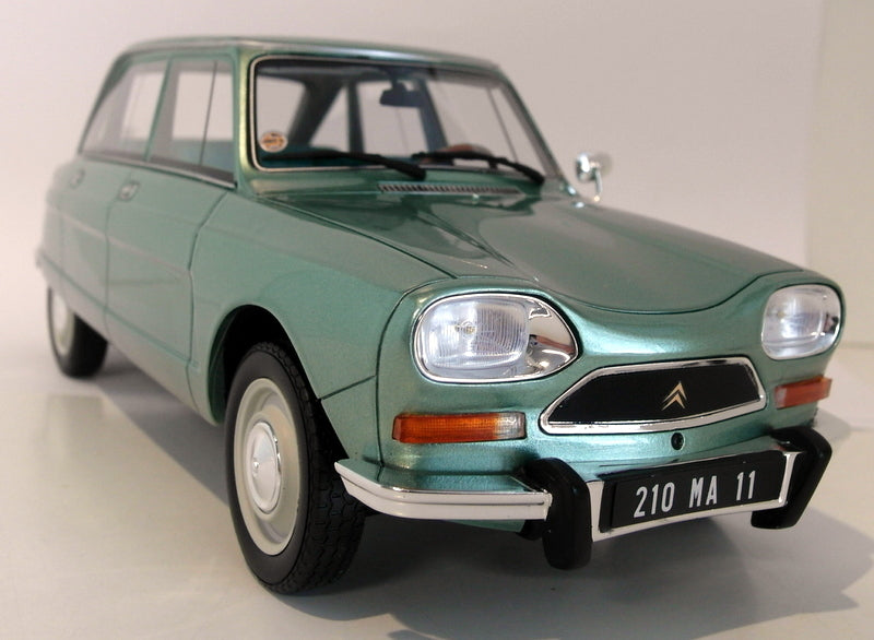 Otto 1/18 Scale Resin - OT631 Citroen Ami 8 Metallic Green