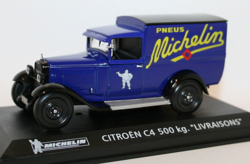 Altaya 1/43 Scale Diecast - Citroen C4 500Kg - Livraisons - Michelin Livery