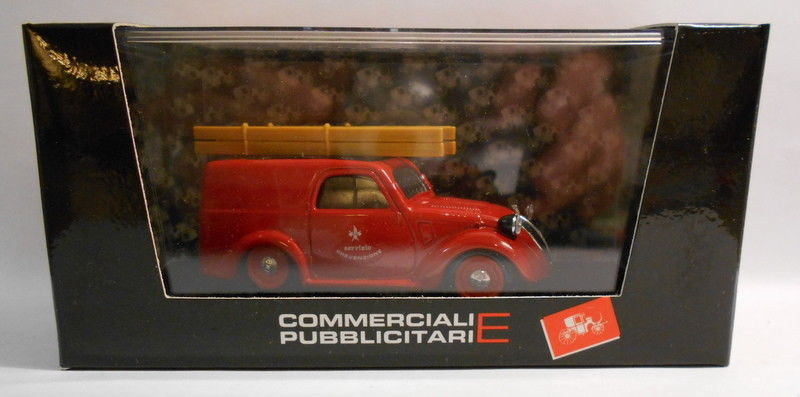Brumm 1/43 Scale Metal Model - R246 FIAT 500B FURGONCINO 1946-49