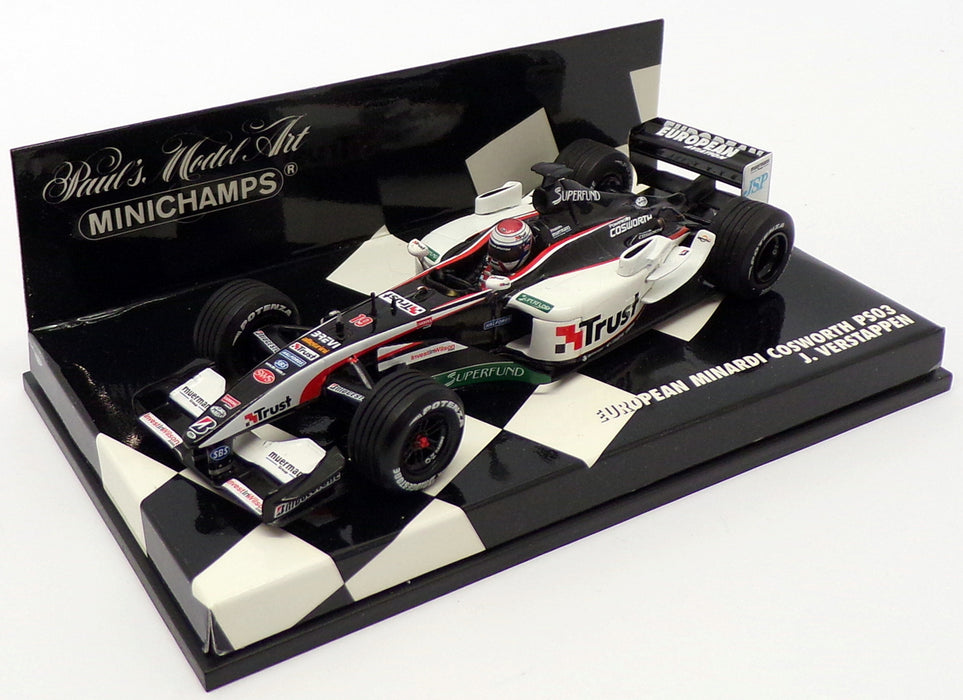 Minichamps 1/43 Scale 400 030019 - F1 European Minardi Cosworth PS03
