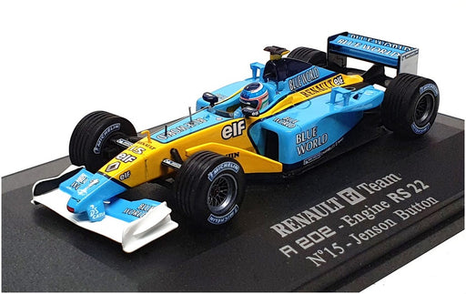 Universal Hobbies 1/43 Scale 2190 - Renault F1 A 202 Engine RS 22 - #15 Button