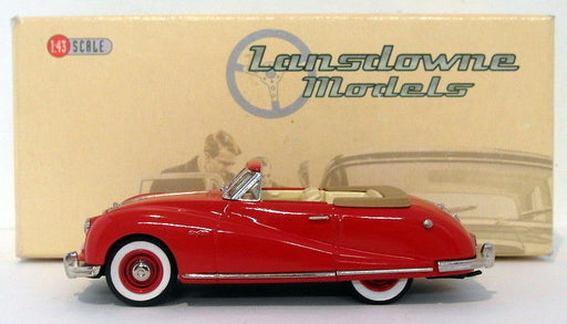 Lansdowne Models 1/43 Scale LDM44 - 1948 Austin A90 Atlantic Convertible - Red