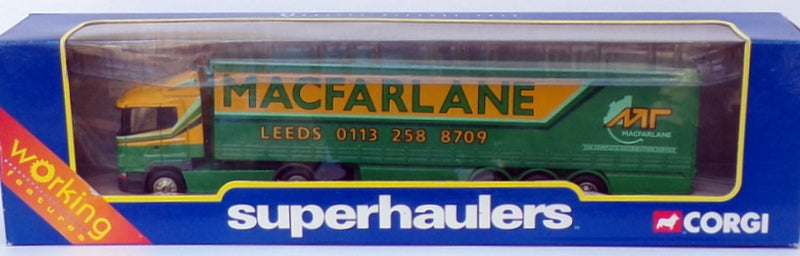 Corgi 1/64 Scale TY86605 - Scania Curtainside Truck - Macfarlane