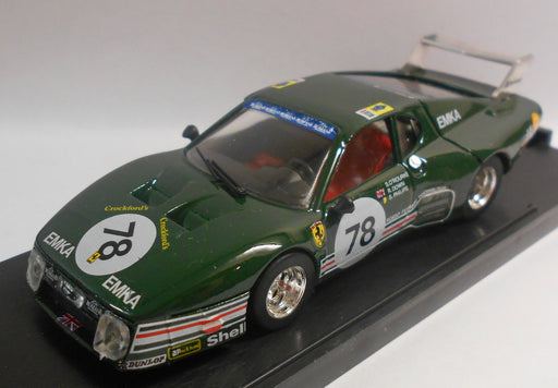 Brumm 1/43 Scale Metal Model - R212 FERRARI 512 BB SCUDERIA LE MANS 1980