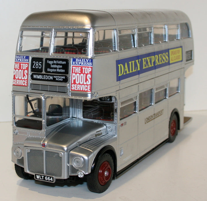 SunStar 1/24 Scale 2903 Routemaster Bus Daily Express RM664 WLT 664 Silver Lady