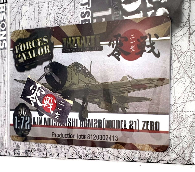 Forces Of Valor 1/72 Scale FOV-812030B - Mitsubishi AGM2B Zero Aircraft