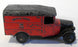 Vintage Dinky 34B - Postal Van Royal Mail - Red Black Tyres