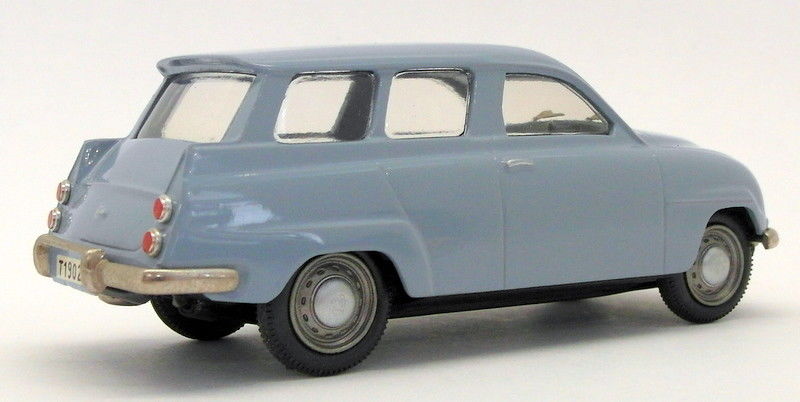Somerville Models 1/43 Scale Model Car 123 - Saab 95 Estate - Blue