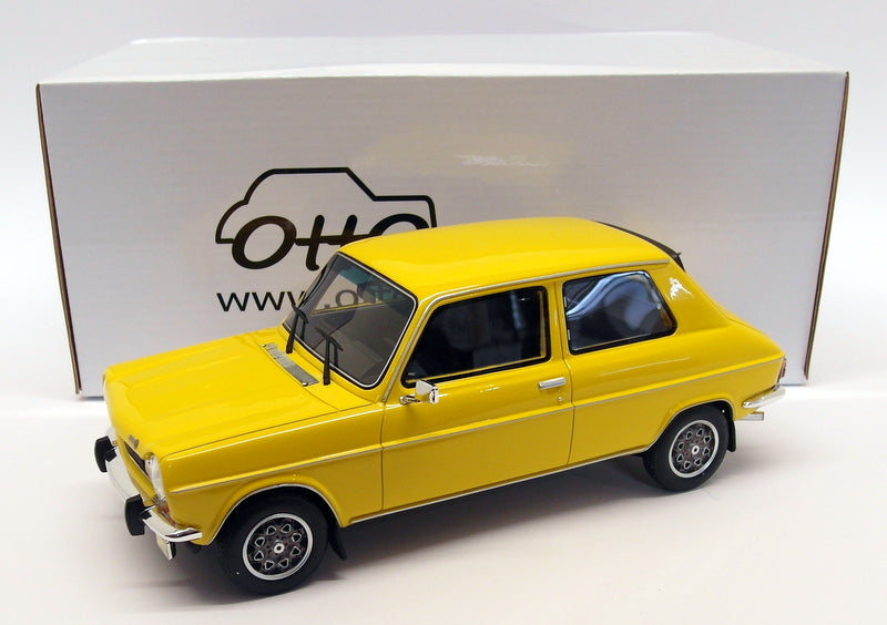 Otto Models 1/18 scale Model Car - OT597 Simca 1100 Ti 1975 Yellow
