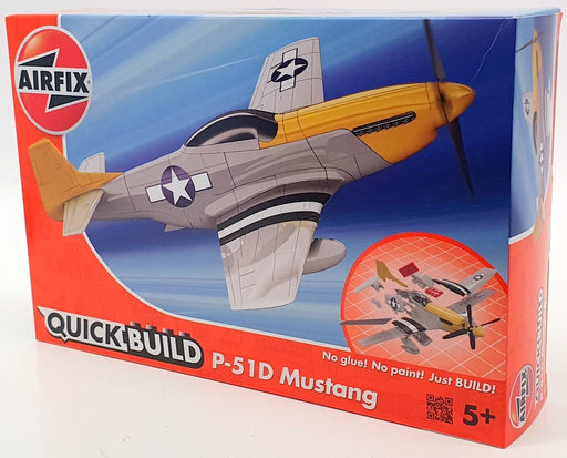 Airfix 21cm Long Model Aircraft J6016 - P-51D Mustang Quick Build Kit