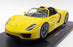 Welly 1/18 Scale Model Car 18051W - Porsche 918 Spyder - Yellow