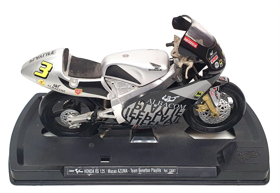 Guiloy 1/10 Scale 13687 - Honda RS 125 Masao AZUMA Benetton Playlife
