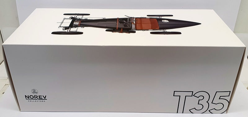 Norev 1/12 Scale Diecast Model 125701 - 1925 Bugatti T35 - Black