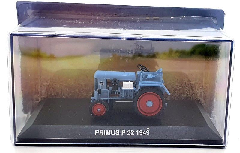 Hachette 1/43 Scale Model Tractor HL33 - 1949 Primus P 22 1949 - Blue