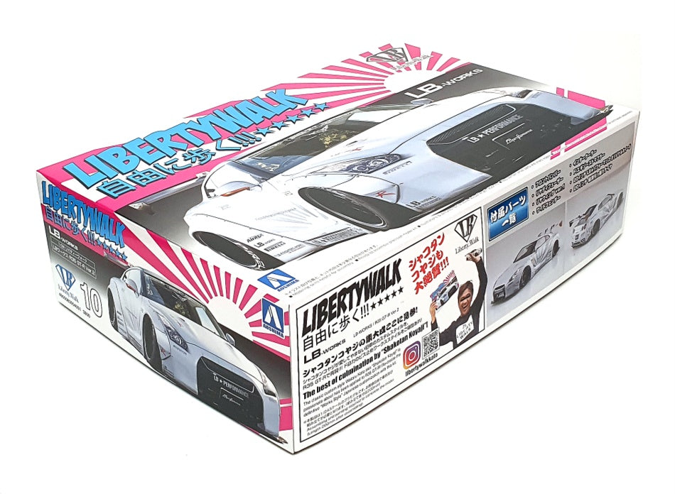 Aoshima 1/24 Scale Kit 054031 - Liberty Walk LB Works Nissan R35 Gt-r Ver.2