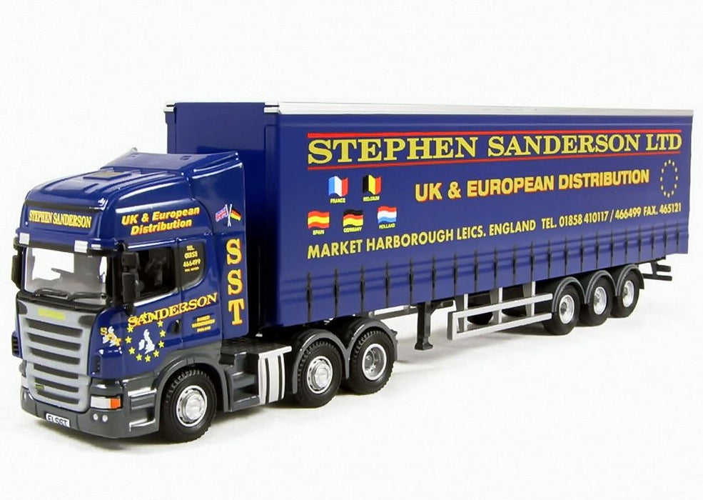 Oxford Diecast 1/76 Scale SCA06CS - Scania Truck - Stephen Sanderson Ltd