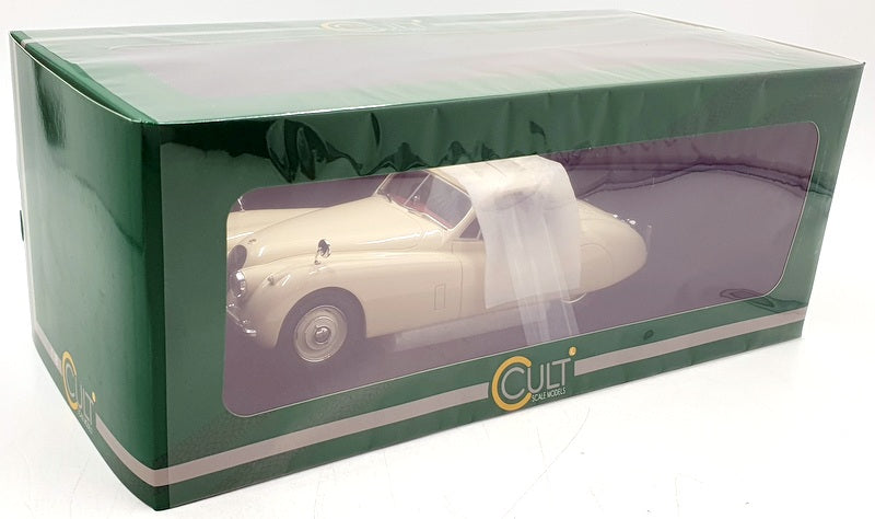 Cult Models 1/18 Scale CML182-01 - Jaguar XK120 FHC 1951-54 - White