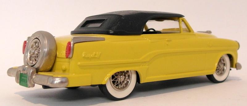 Brooklin 1/43 Scale BRK30  001  - 1954 Dodge Royal 500 Convertible Yellow/Black