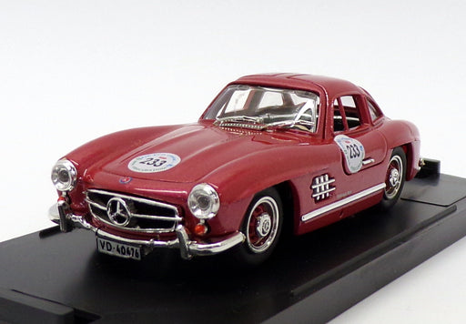 Bang 1/43 Scale 1011 - Mercedes Benz 300SL Gullwing - #233 Mille Miglia