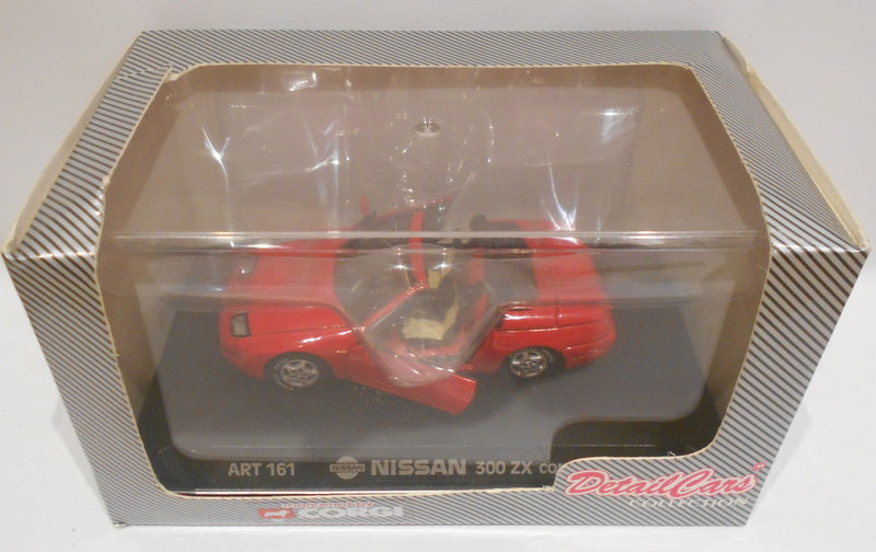 Corgi Detail 1/43 Scale - ART.161 NISSAN 300 ZX CONVERTIBLE RED