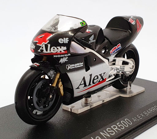 Ixo Models 1/24 Scale IB06 - Honda NSR500 - #4 A.Barros 2001 - Black/White