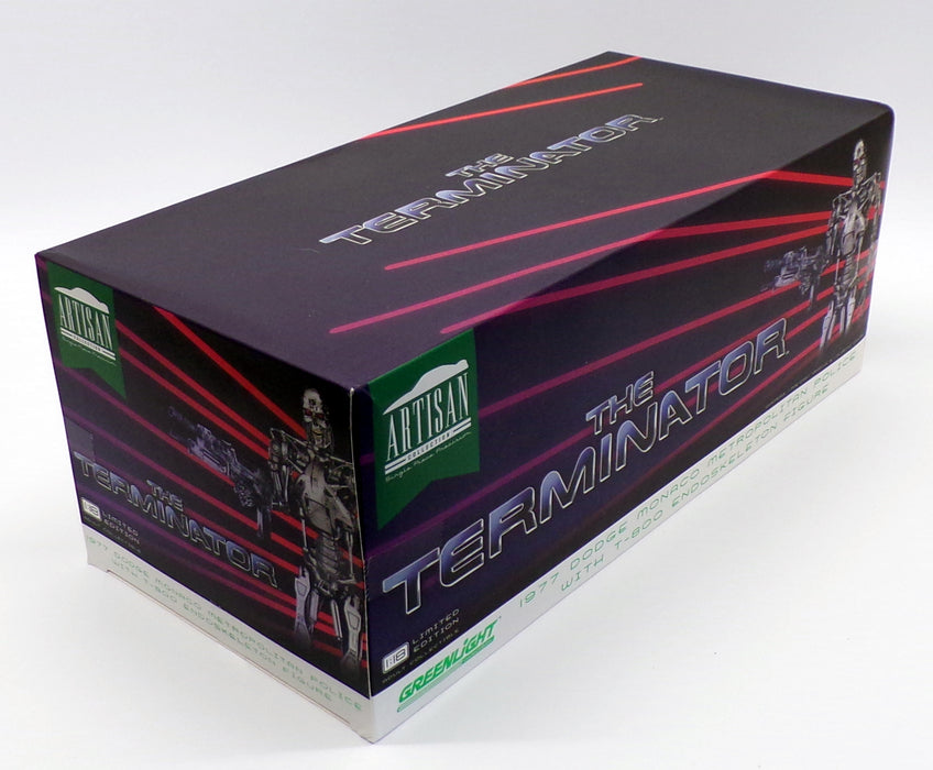 Greenlight 1/18 Scale 19042 - 1977 Dodge Monaco Police - The Terminator