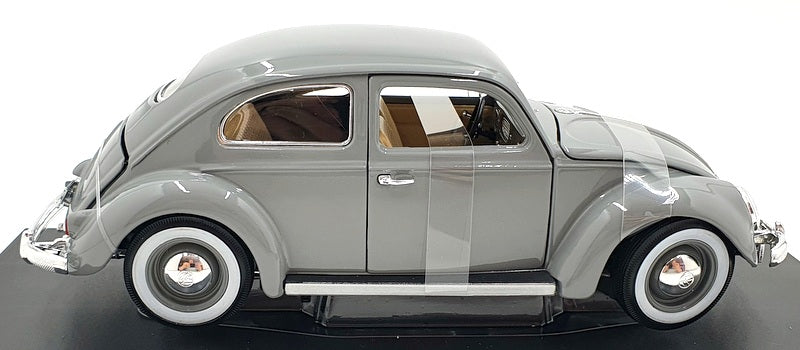 Maisto 1/18 Scale Diecast 46629 - Volkswagen Kafer-Beetle 1955 - Grey