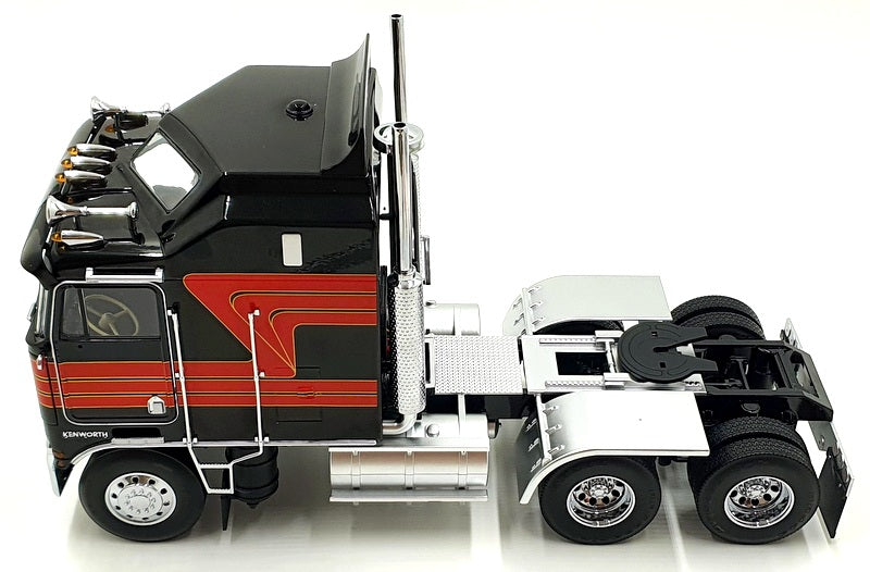 KK Scale Road Kings 1/18 Scale RK180142 - Kenworth K100 Aerodyne 1976 - Black