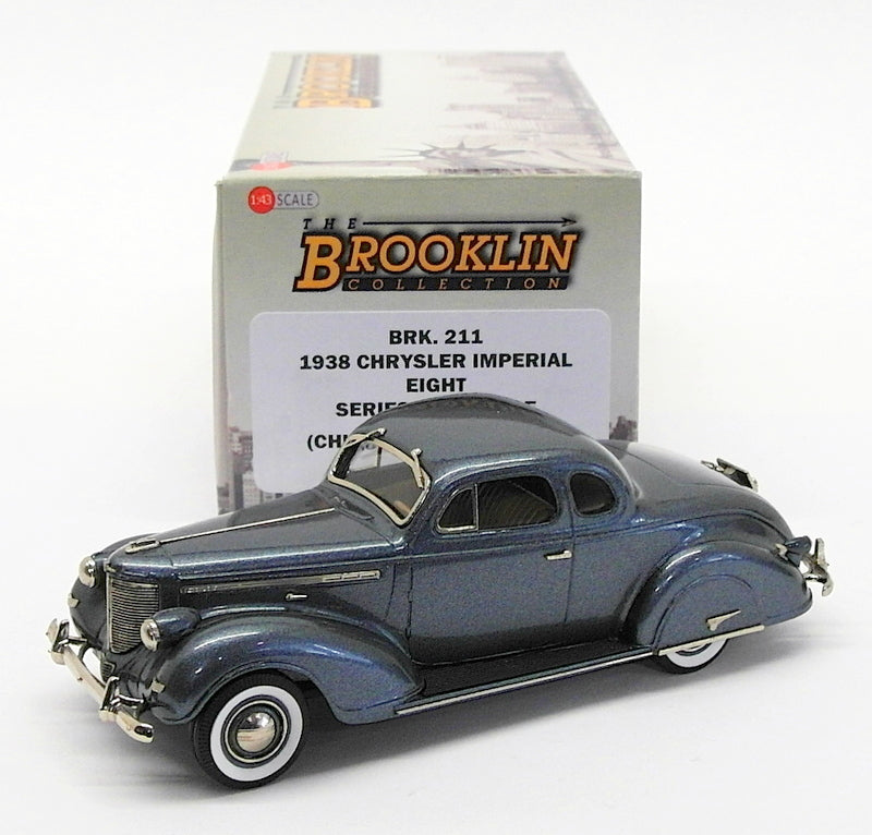 Brooklin Models 1/43 Scale BRK211 - 1938 Chrysler Imperial 8 Series C-19 Coupe