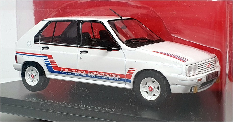 Hachette 1/24 Scale Diecast G111V019 - Citroen Visa 1000 Pistes - White