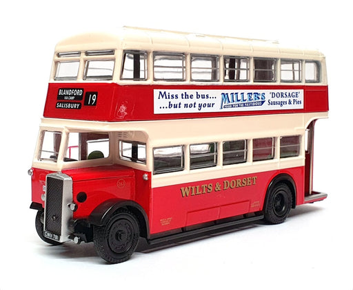 EFE 1/76 Scale 26412 - Daimler Utility Bus Wilts & Dorset R19 - Red/White
