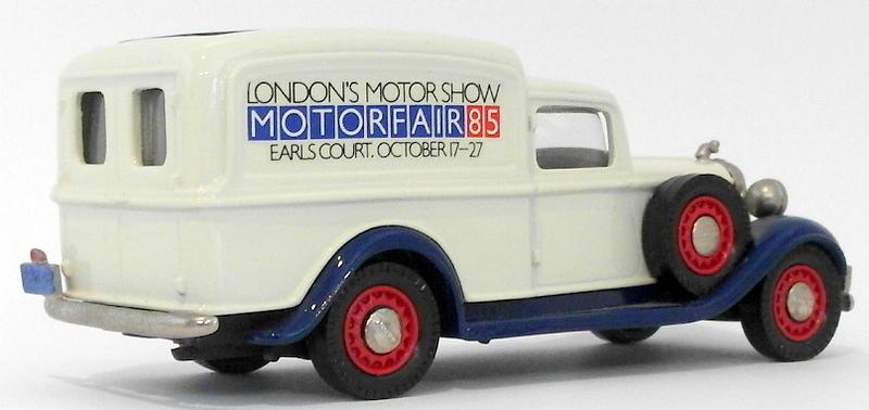 Brooklin 1/43 Scale BRK16 034  - 1935 Dodge Van Motor Fair 1985 1 Of 200 White