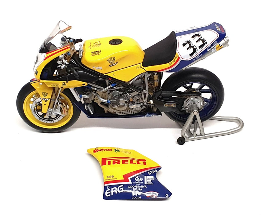 Minichamps 1/12 Scale 122 031233 - Ducati 998RS Motorbike WSB 2003 - J. Borja