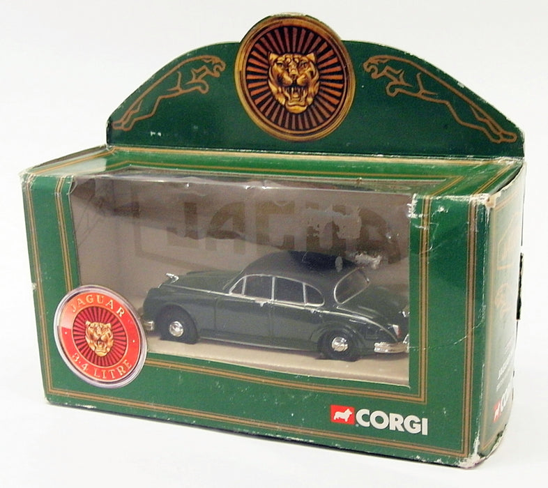 Corgi 1/43 Scale Model Car CC01801 - Jaguar Mk2 - Green/Black