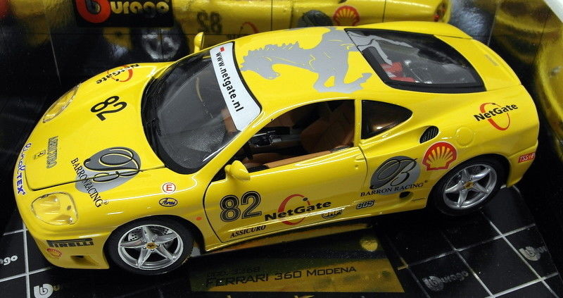 La Mini Miniera 1/18 Scale Diecast 3358 Ferrari 360 Modena Scuderia NetGate