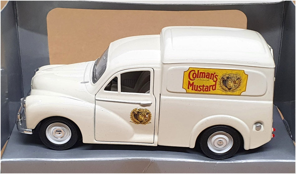 Saico 1/26 Scale TY3340 - Morris Minor Van "Coleman's Mustard" - White