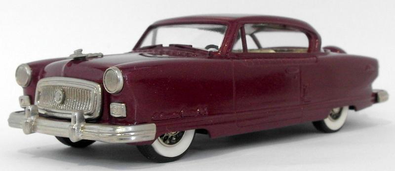 Brooklin 1/43 Scale BRK34 001  - 1954 Nash Ambassador Maroon