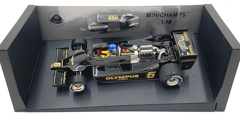 Minichamps 1/18 Scale Diecast 100 780006 Lotus Ford 79 1978 F1 R.Peterson