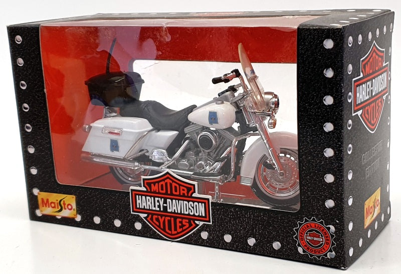 Maisto 1/18 Scale Motorcycle 39701 - Harley Davidson Alabama State Trooper