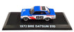 Greenlight 1/43 Scale 86345 - 1972 Bre Datsun 510 #85 Bobby Allison - Blue/White