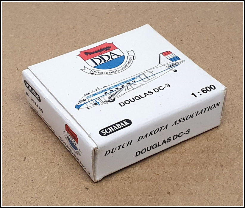 Schabak 1/600 Scale 932/89 - Douglas DC-3 Aircraft - DDA