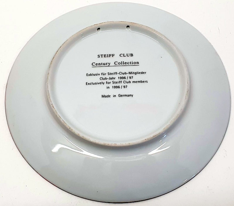 Margarete Steiff 20cm Wide MS3 - Steiff Club Century Collection 1996 /1997 Plate