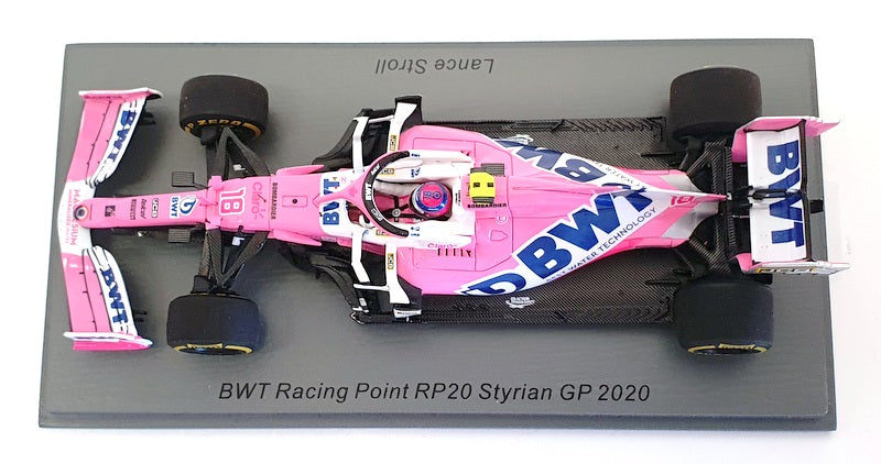 Spark 1/43 Scale S6475 - Racing Point RP20 Lance Stroll Styrian GP 2020
